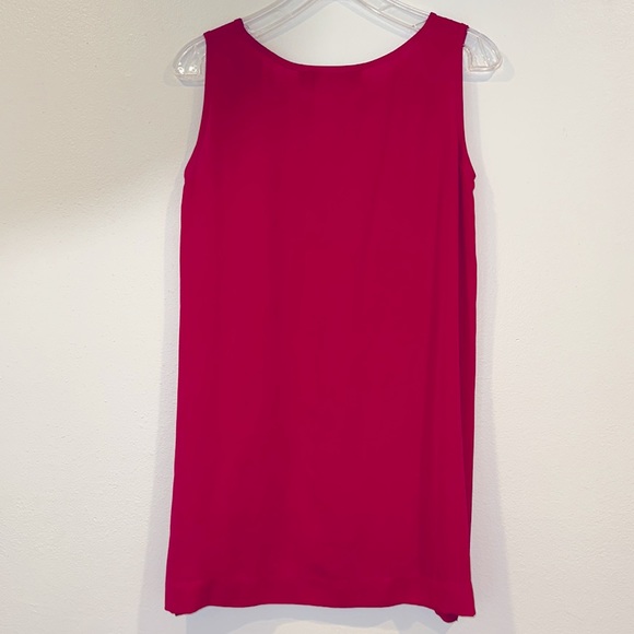 Classiques for Nordstrom 100% Silk Red Sleeveless Blouse Size XS EUC - Picture 5 of 7